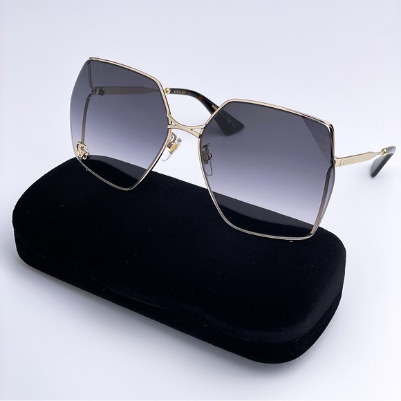 GUCCI GG0817S 006 Square Sunglass - Picture 2 of 16